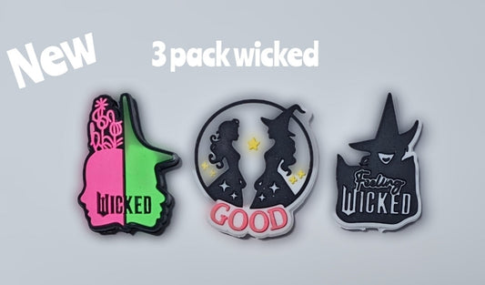 New 3 piece wicked focal bead set shop custom set