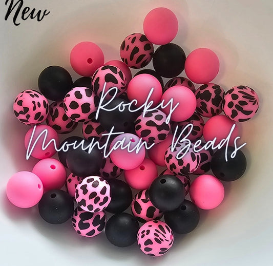 Pink cow NEW custom mix 15mm silicone