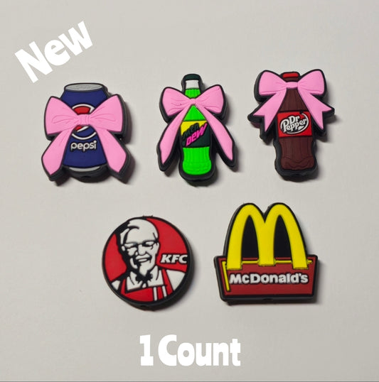 DIY Focal Bead 1 Count Craft Supplies Food Soda Pop