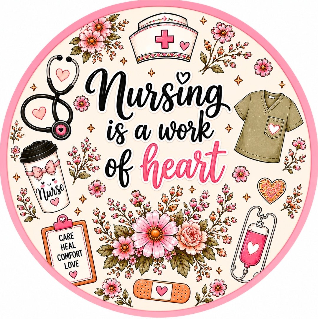 1 Count New Release Silicone Focal Bead Bow Exclusive Medical Nurse 2 options