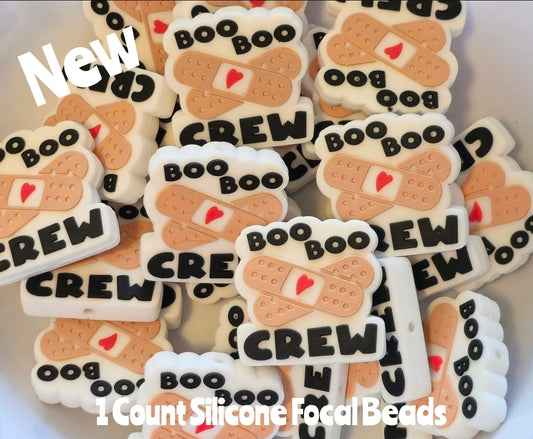 New Boo Boo Crew Focal Beads 1 Count DIY Bead Supplies