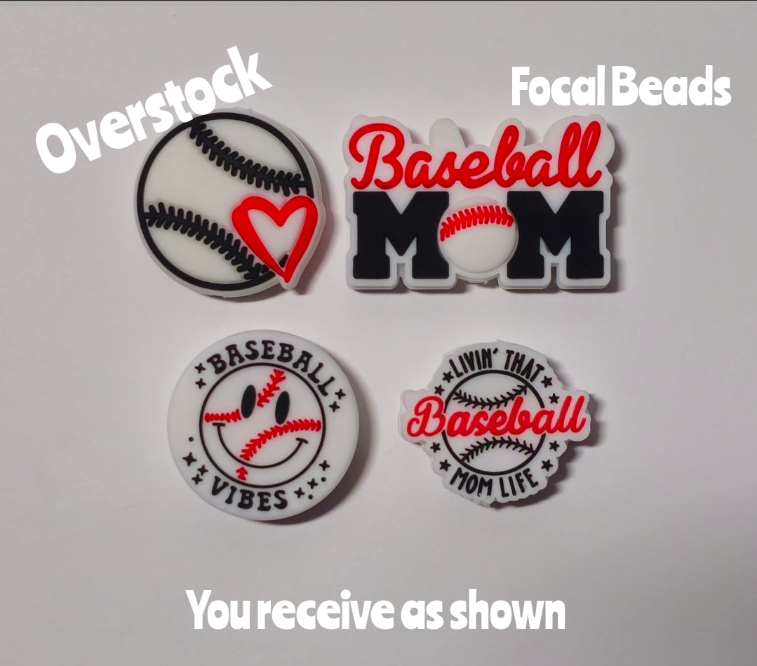 Overstock 4 Count Focal Bead Set As Shown