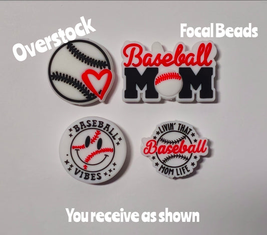 Overstock 4 Count Focal Bead Set As Shown