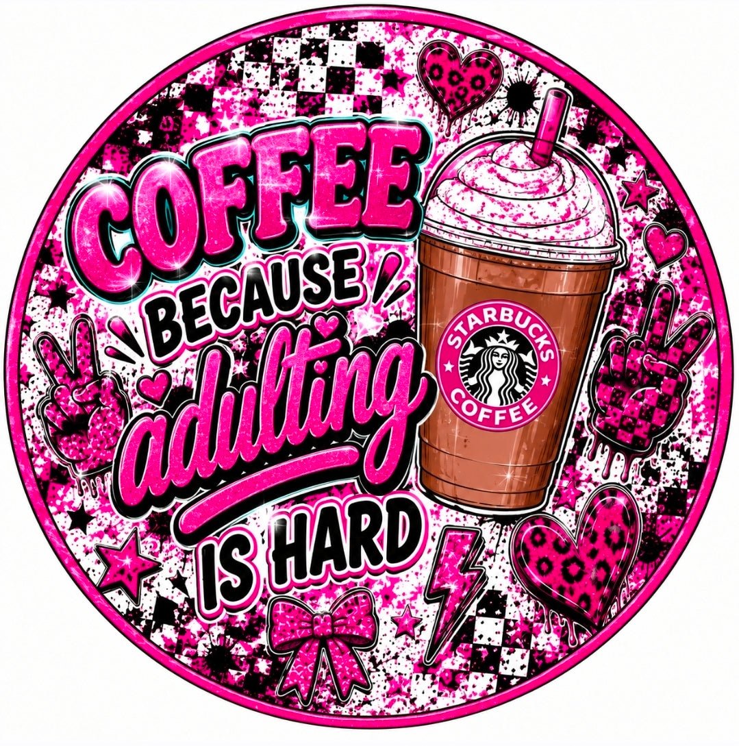 1 Count New Release Silicone Focal Bead Bow GLOSSY FINISH Exclusive 3 options Pink Starbucks