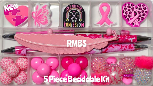 Breast Cancer Awareness Beabable kit CONTAINER INCLUDED