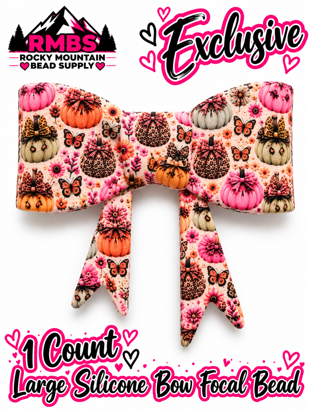 New Shop Exclusive 1 Count Large Silicone PUMKINS FALL