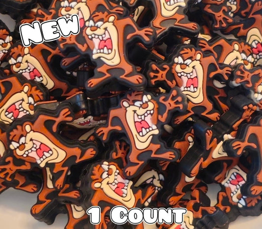 New 1 Count Focal Bead Taz