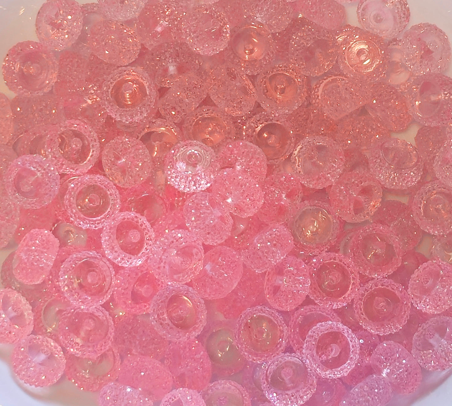 5 Count 12MM Acrylic Spacer Beads Craft Supplies 10 color options