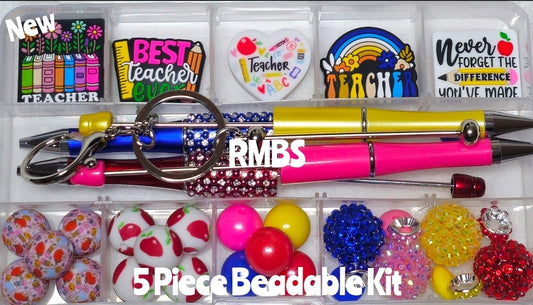 Teacher School  Beabable kit CONTAINER INCLUDED