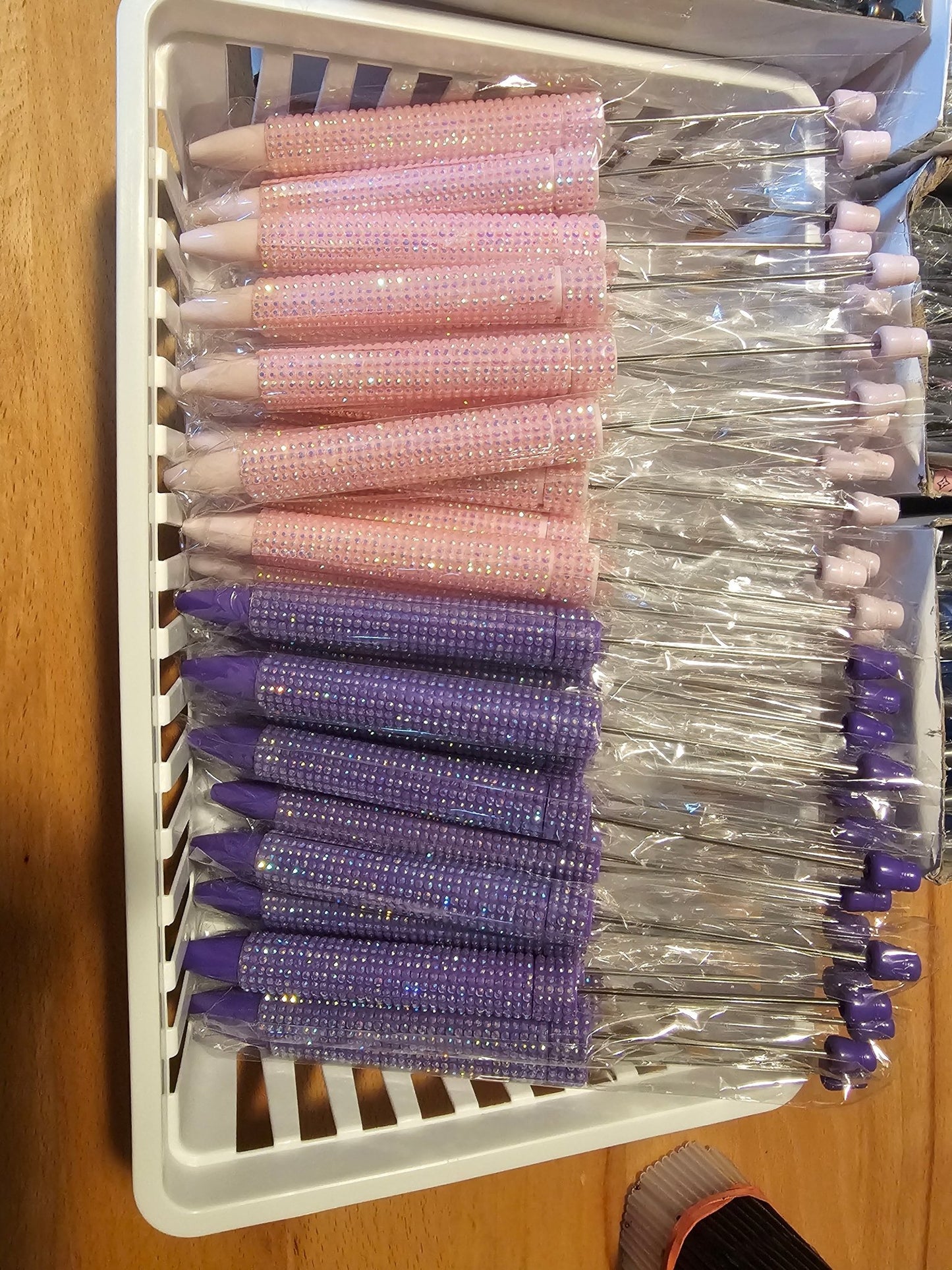 New 1 Count Beadable Fancy Bling Pens