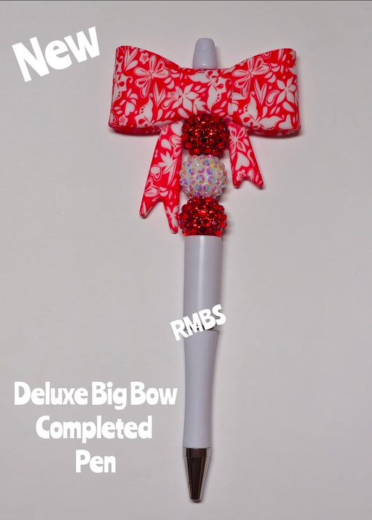 New 1 Count Completed BIG BOW Pen With extra ink