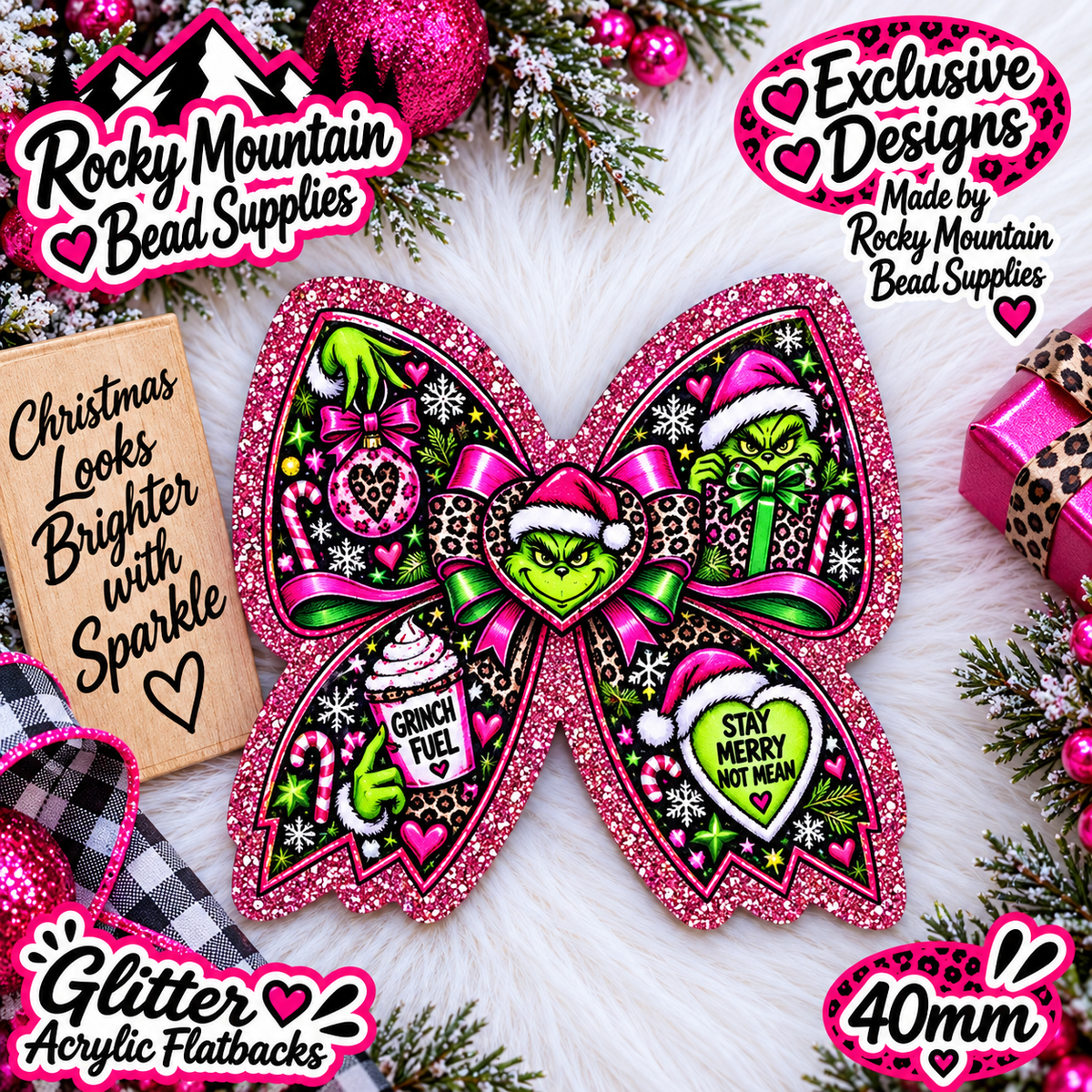 Shop Exclusive 1 Count Custom Exclusive Glitter