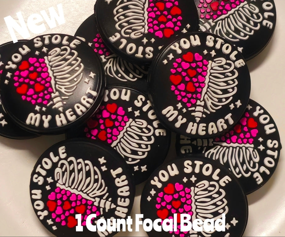 New 1 Count Focal Bead Stole My Heart