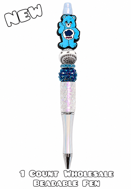 Wholesale 1 Count Beadable Pens Care Bear