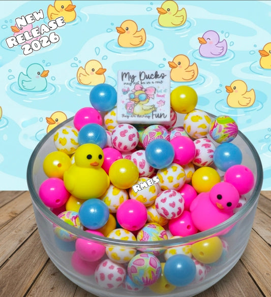 New Ducks Mix 30 Count Limited Edition Shop Created Bead Mix