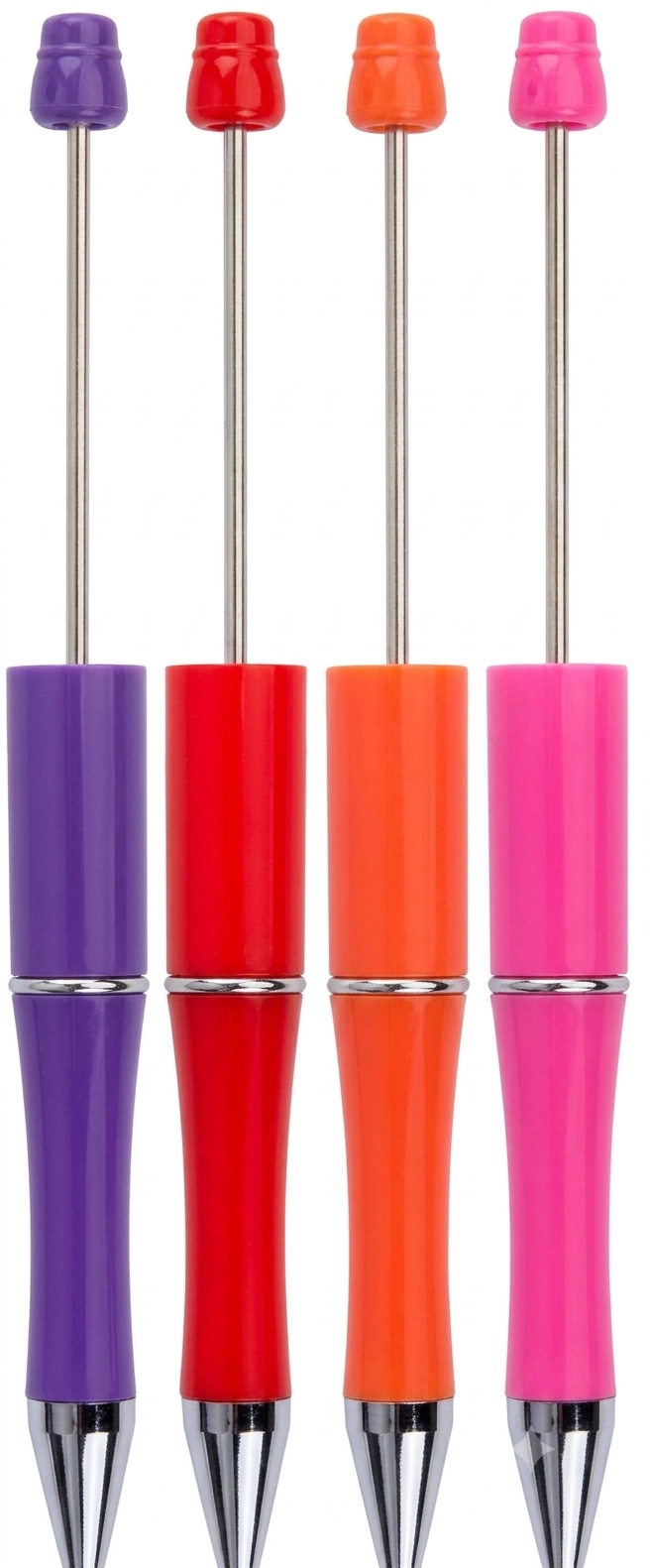 New colors 1 Count Beadable Plastic Pen Blanks