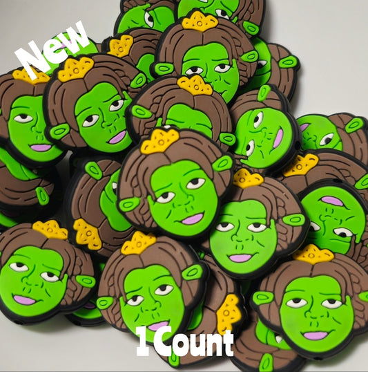 DIY Focal Bead 1 Count Craft Supplies Character Fiona From Shrek