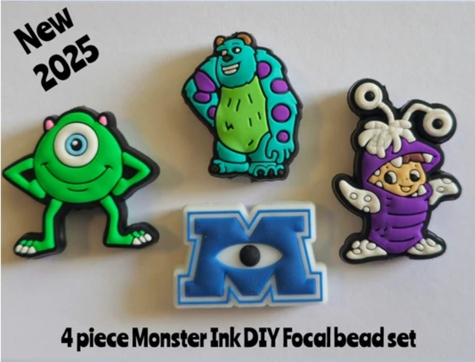 DIY Focal Bead Sets Craft Supplies Character Cartoon Bead Sets