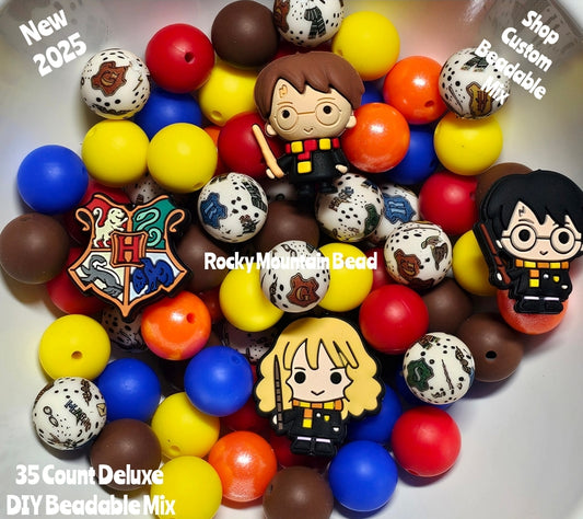 New 2025  harry potter bead mix 15mm 35 count