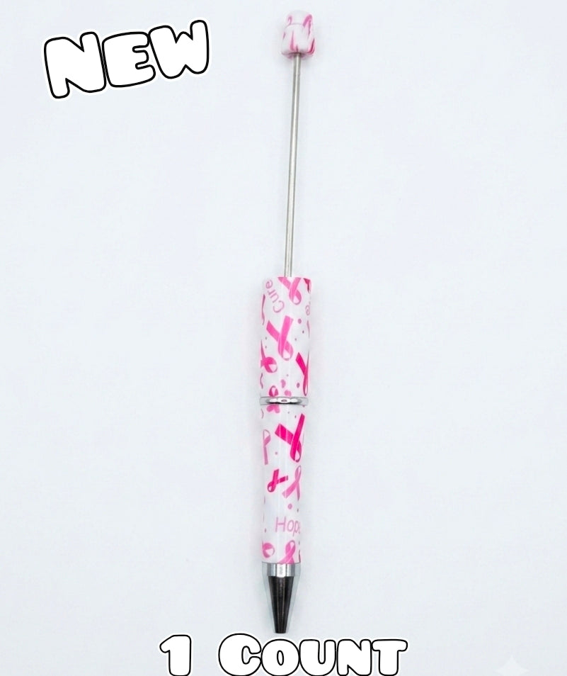 1 Count Breast Cancer Awareness Beabable PEN Blanks