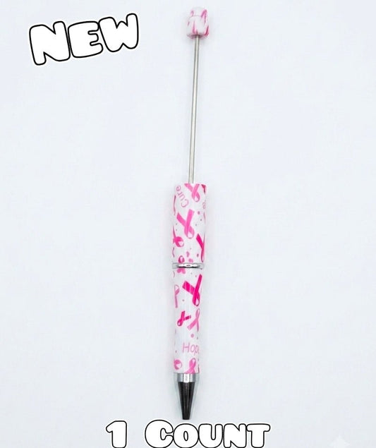 1 Count Breast Cancer Awareness Beabable PEN Blanks