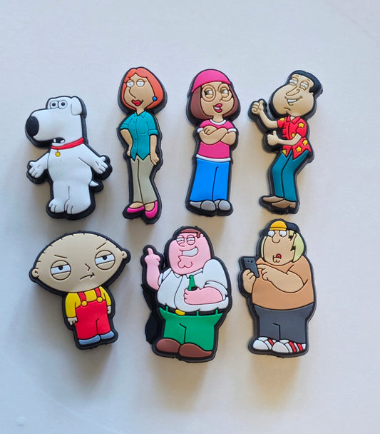 New TV Series Family Guy 7 Piece Focal bead set
