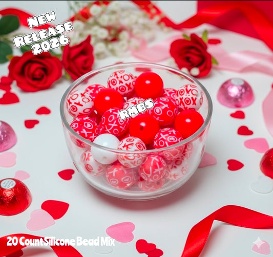 New XOXO Mix 20 Count Limited Edition Shop Created Bead Mix