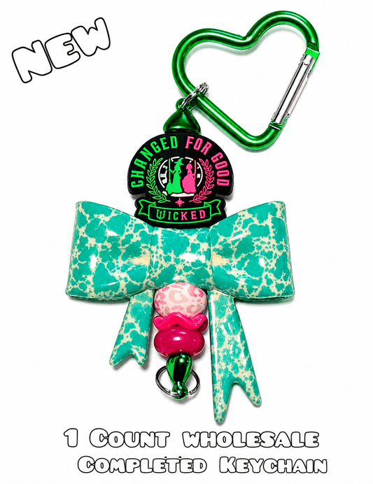 Wholesale 1 Count Beadable Keychain