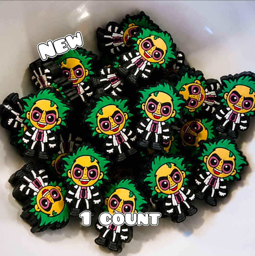1 Count Focal Bead Beatle Juice