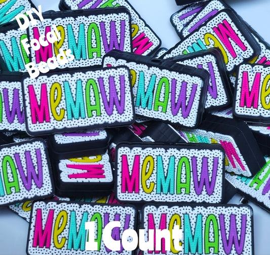 DIY Focal Bead 1 Count Craft Supplies Mom Memaw