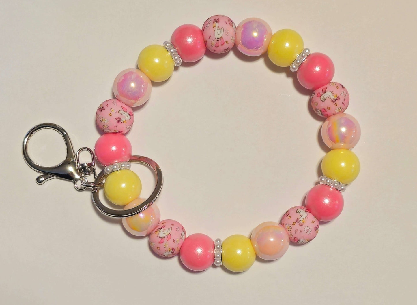 New 1 Count DIY Deluxe Beadable Wristlet Kit Silly goose