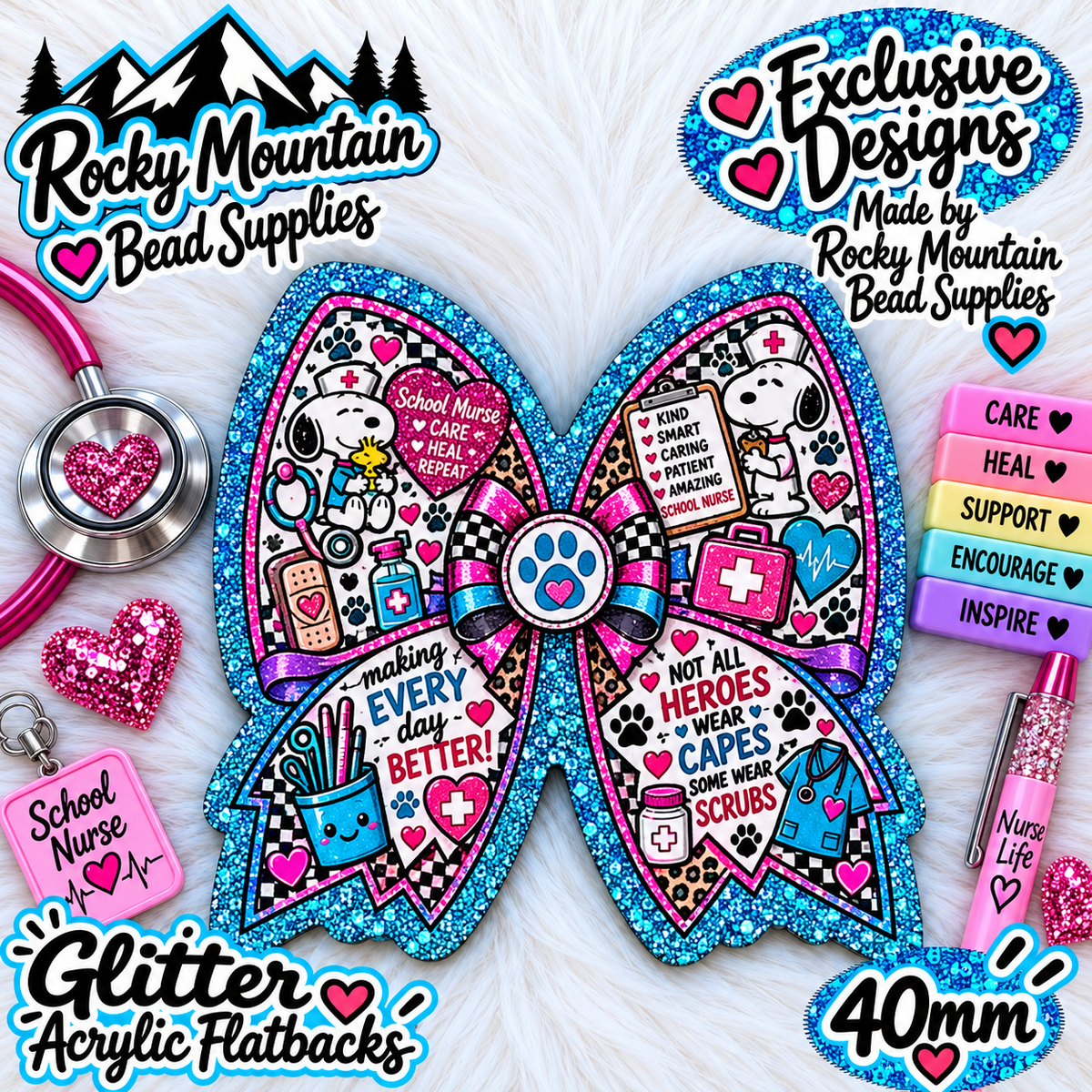 Shop Exclusive 1 Count Custom Exclusive Glitter
