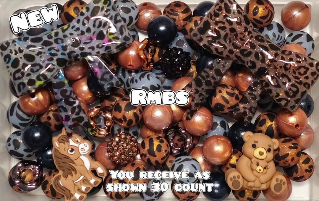 New Ultimate Fancy Large Bow Focals Bead Mix 30 Count Limited Edition Shop Created Beadable Craft Supplies