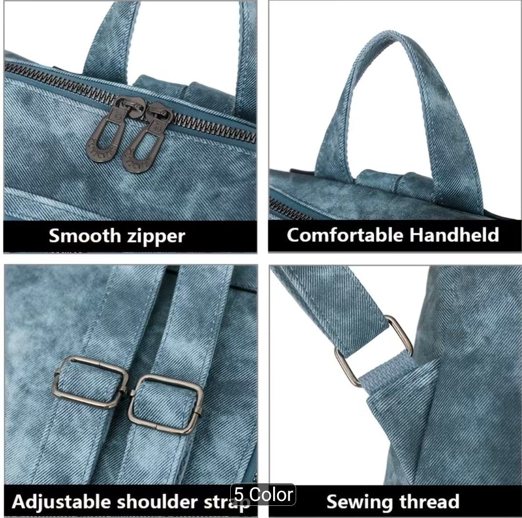 Viral Trending Stylish 12x6x12 Dual Shoulder Back Pack Bag Purse