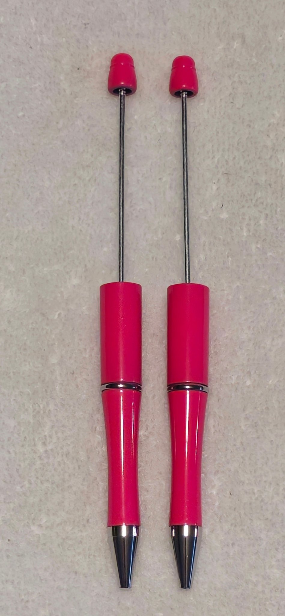1 Count Solid Beadable Pen Blanks. Bead Accessorie Blanks