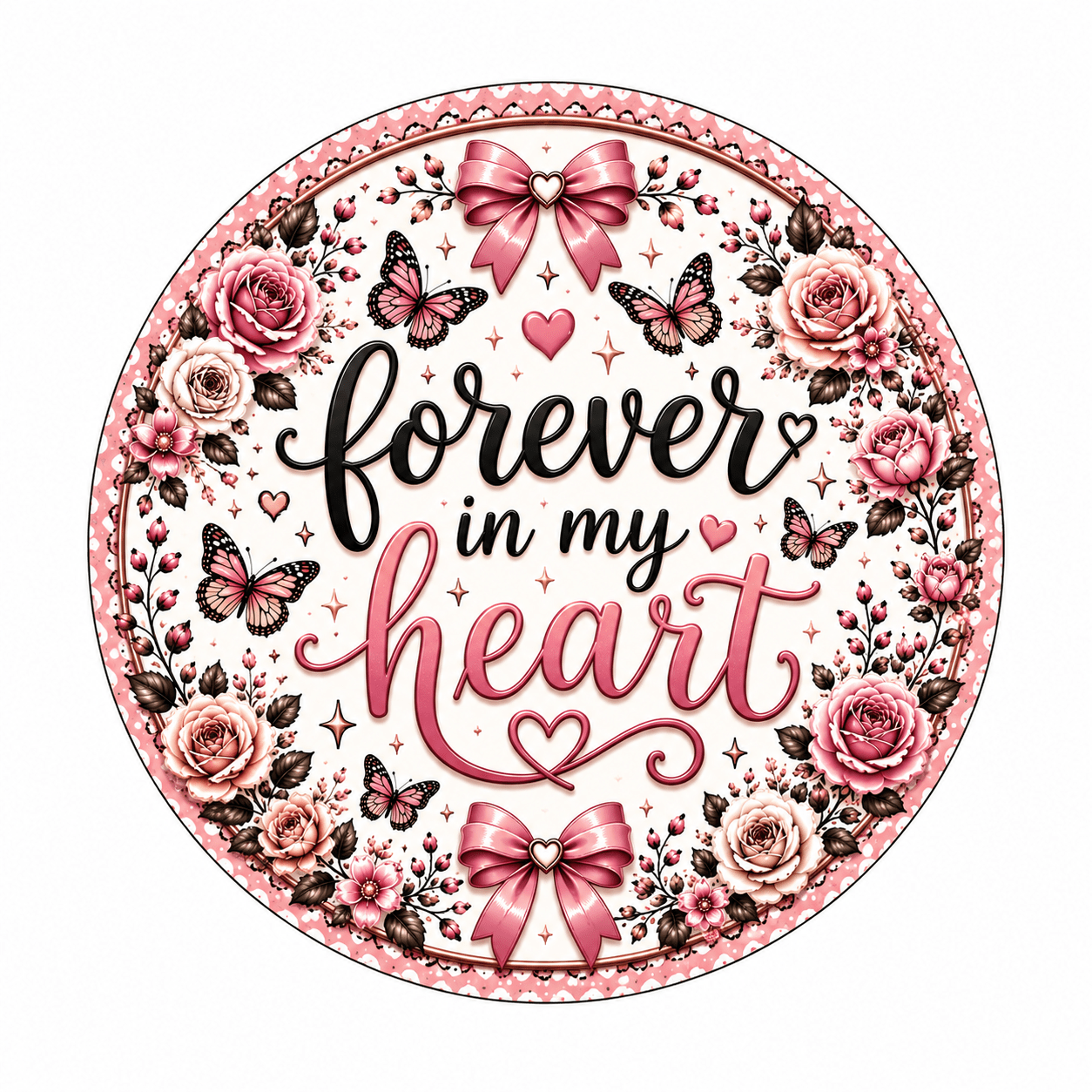 1 Count New Release Silicone Focal Bead Bow GLOSSY FINISH Exclusive Those we have lost remembering 2 options