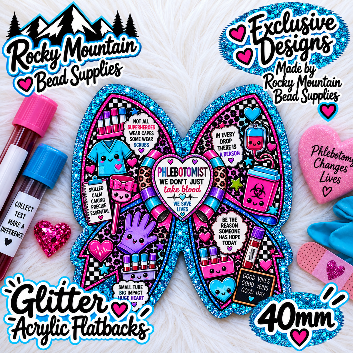 Shop Exclusive 1 Count Custom Exclusive Glitter