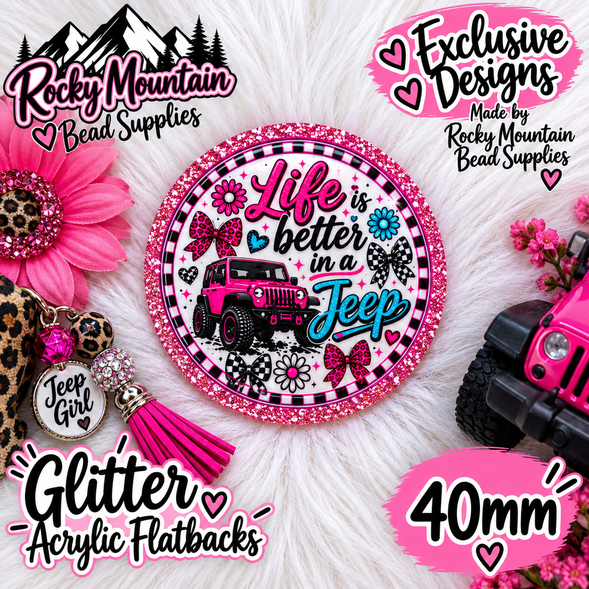Shop Exclusive 1 Count Custom Exclusive Glitter