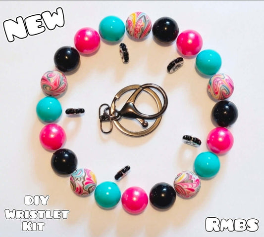 Nuevo kit de pulsera con cuentas de lujo para hacer tú mismo, 1 unidad, diseño de Paisley atrevido