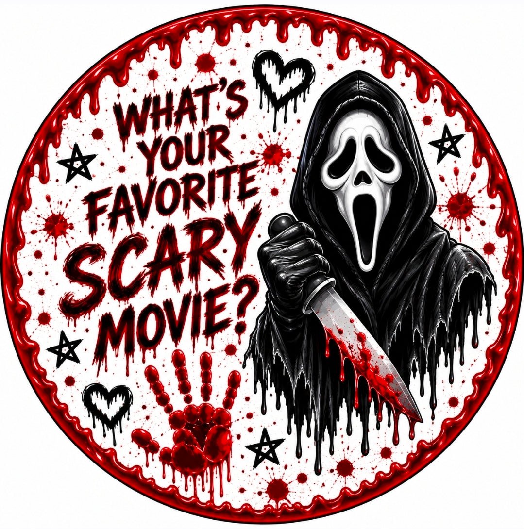 1 Count New Release Silicone Focal Bead Bow Exclusive Ghost Face 3 options
