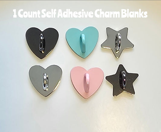 1 Count DIY Beadable Adhesive Charm Craft Supplies
