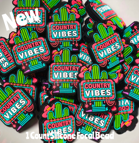 New Western Country Vibes Focal Beads 1 Count DIY Bead Supplies