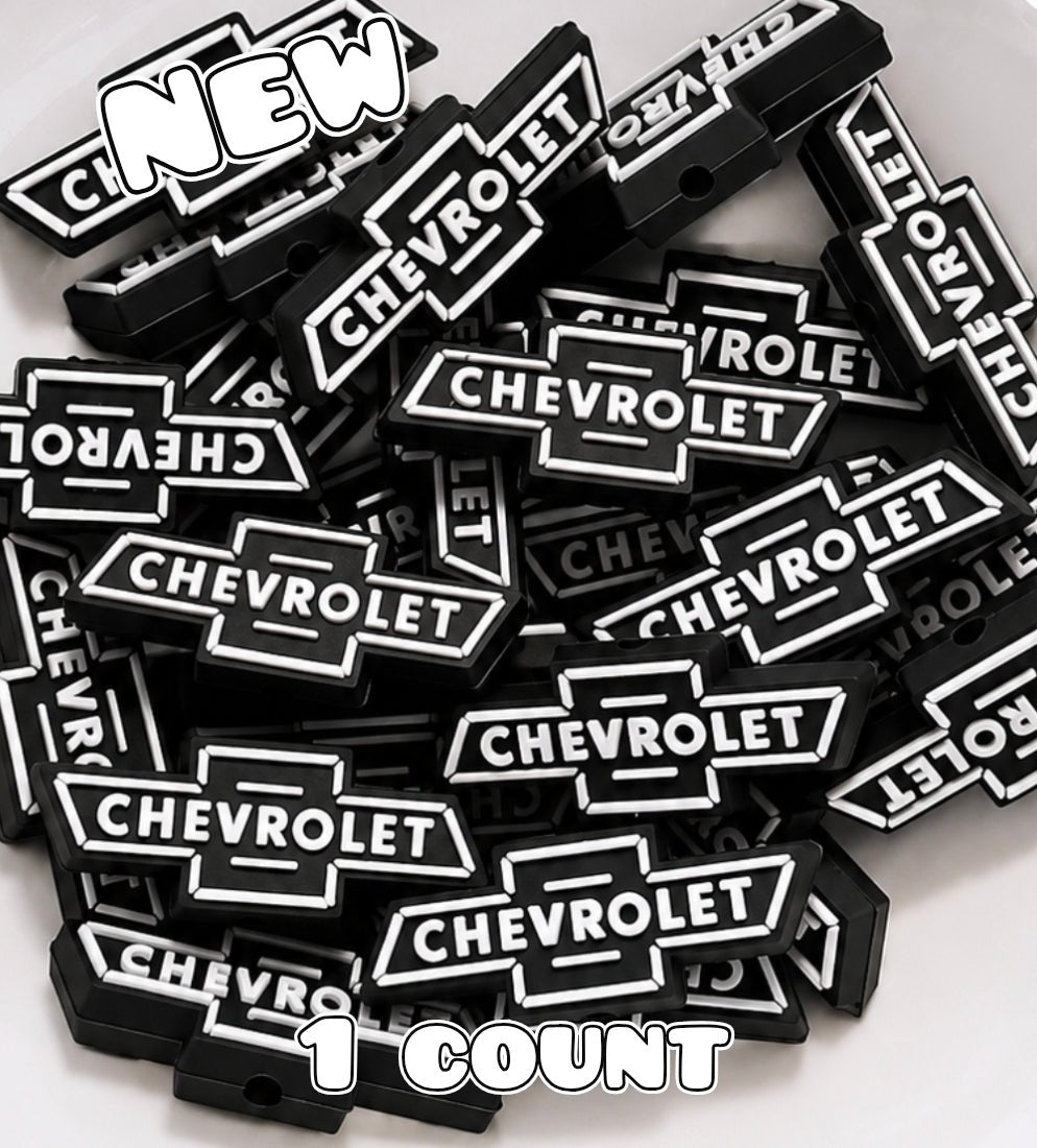 1 Count Focal Bead Chevrolet