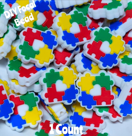 DIY Focal Bead 1 Count Craft Supplies Autism
