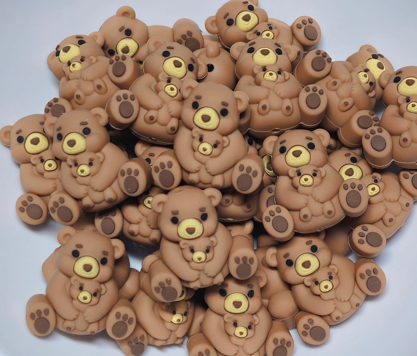 DIY Focal Bead 1 Count Craft Supplies Animals 3D Pigs Cow Bears