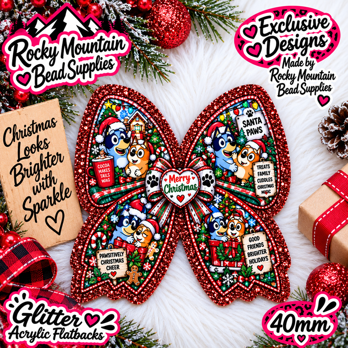 Shop Exclusive 1 Count Custom Exclusive Glitter