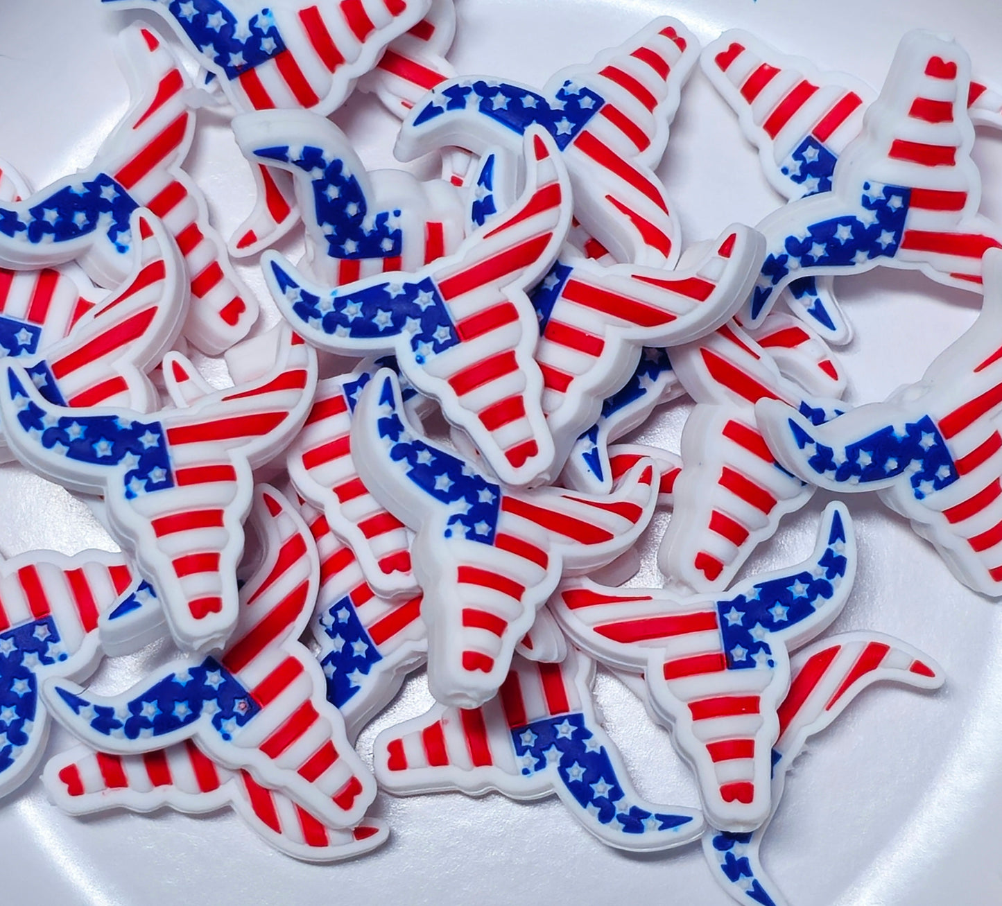 DIY Focal Bead 1 Count Craft Supplies Country Western Custom