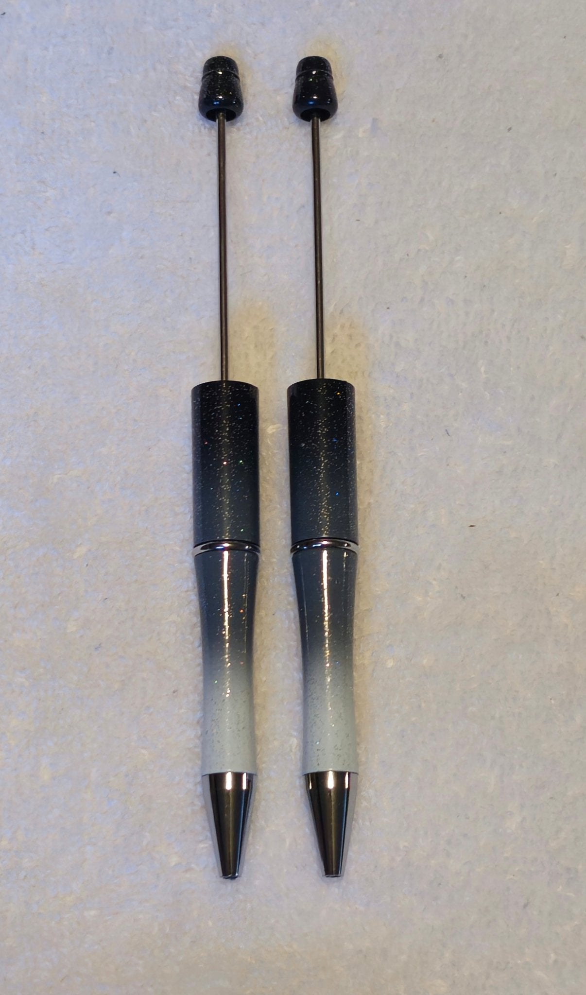 1 Unidad de 2 Tonos de Brillo Ombre Para Bolígrafos Perforables. Accesorios para Cuentas.
