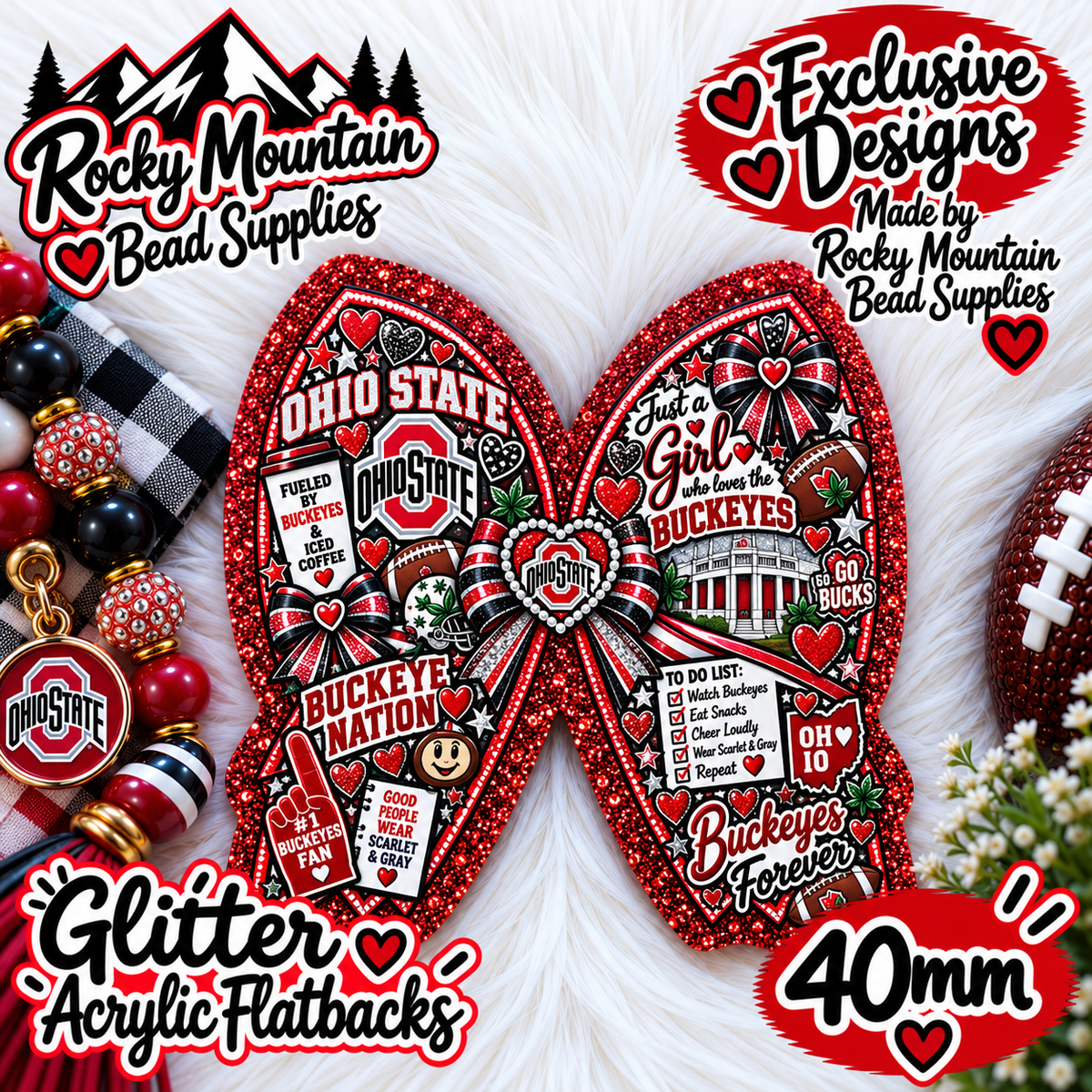 Shop Exclusive 1 Count Custom Exclusive Glitter
