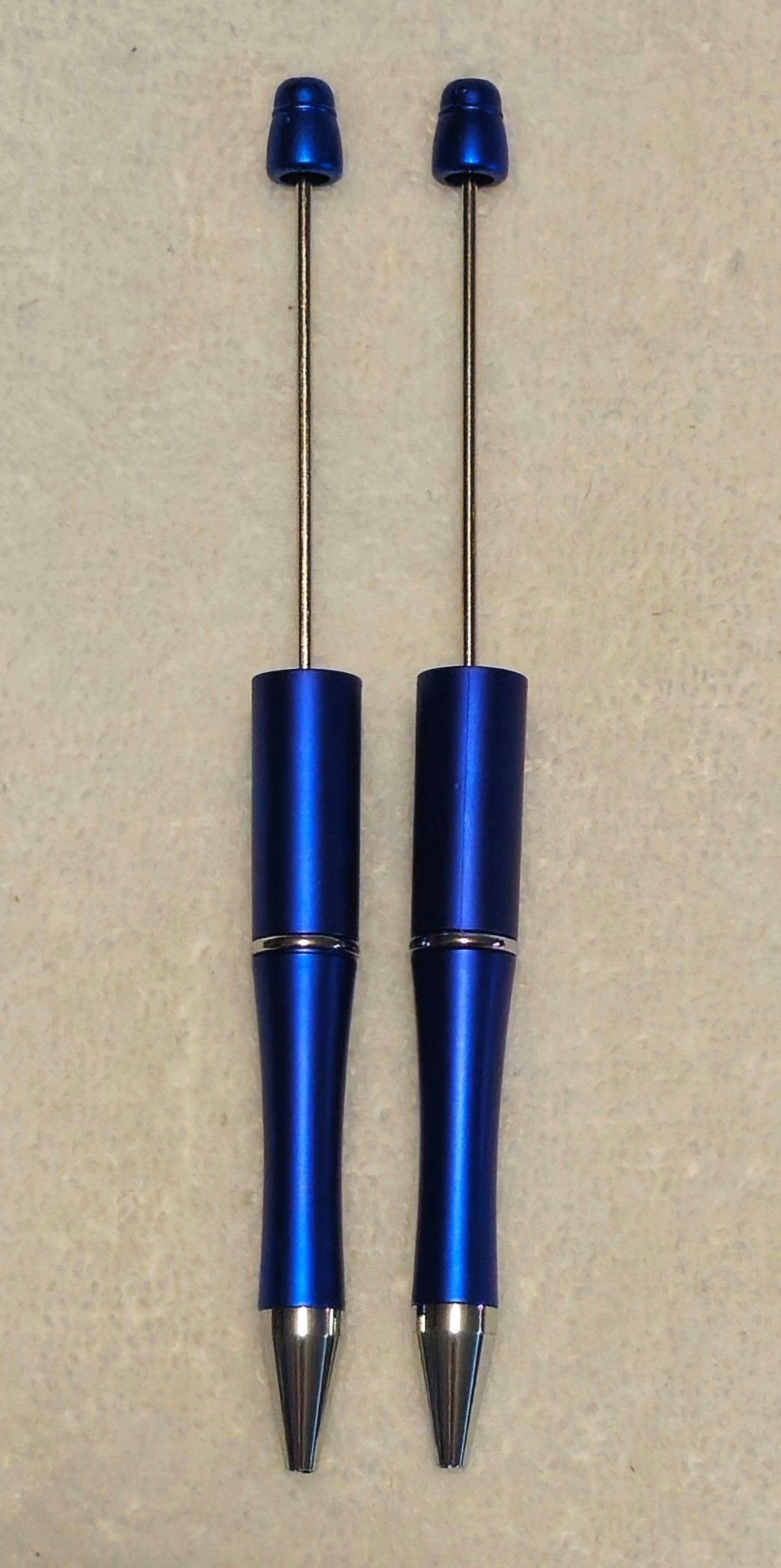 1 Count Solid Beadable Pen Blanks. Bead Accessorie Blanks
